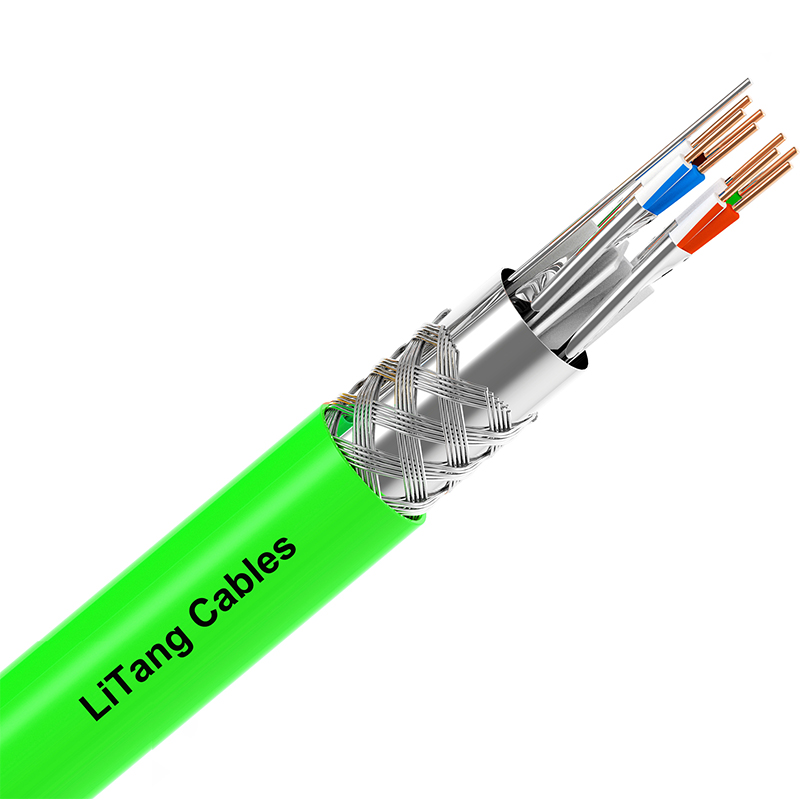 CAT7 F/FTP Green Cable 