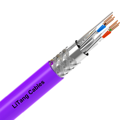 CAT7 S/FTP Violet Cable 