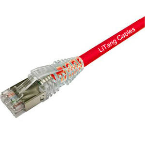 Cat6A RJ45 S/FTP Red Patch Cord
